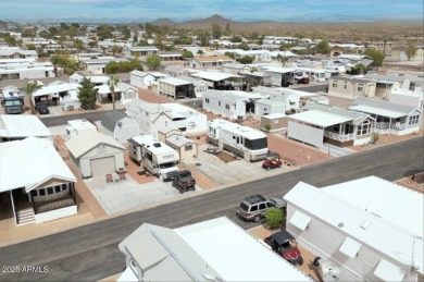Welcome to your perfect getaway in the heart of Florence, AZ! on 3 Parks Fairways in Arizona - for sale on GolfHomes.com, golf home, golf lot
