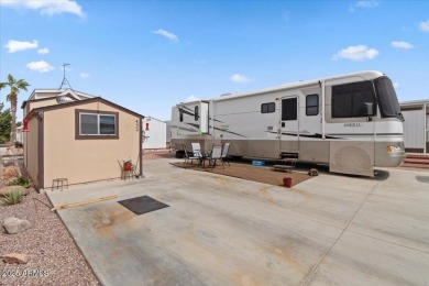 Welcome to your perfect getaway in the heart of Florence, AZ! on 3 Parks Fairways in Arizona - for sale on GolfHomes.com, golf home, golf lot