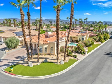Custom built colonial style Mediterranean home with an Island on Indian Wells Golf Resort and Country Club in California - for sale on GolfHomes.com, golf home, golf lot