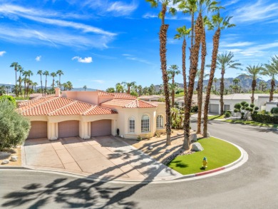 Custom built colonial style Mediterranean home with an Island on Indian Wells Golf Resort and Country Club in California - for sale on GolfHomes.com, golf home, golf lot