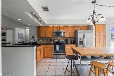 Step into this fully furnished 3-bedroom, 2.5-bath detached on Gulf Harbour Yacht and Country Club in Florida - for sale on GolfHomes.com, golf home, golf lot