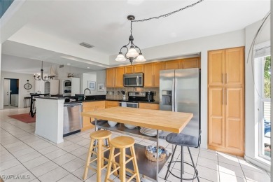 Step into this fully furnished 3-bedroom, 2.5-bath detached on Gulf Harbour Yacht and Country Club in Florida - for sale on GolfHomes.com, golf home, golf lot