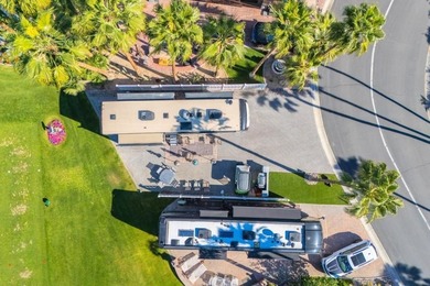 Expanded FULLY PAVED golf course lot, boasting panoramic views on Outdoor Resorts/Palm Springs in California - for sale on GolfHomes.com, golf home, golf lot