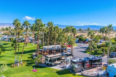 Expanded FULLY PAVED golf course lot, boasting panoramic views on Outdoor Resorts/Palm Springs in California - for sale on GolfHomes.com, golf home, golf lot