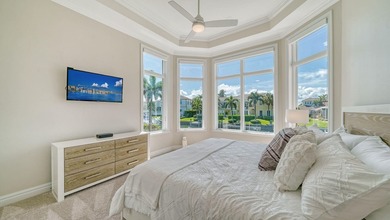 Experience elevated coastal living in this updated, elegantly on Links on Longboat Golf Club in Florida - for sale on GolfHomes.com, golf home, golf lot