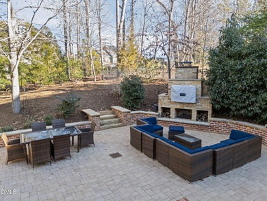 Welcome to 219 Brown Bear, a stately brick colonial residence in on The Preserve At Jordan Lake Golf Club in North Carolina - for sale on GolfHomes.com, golf home, golf lot