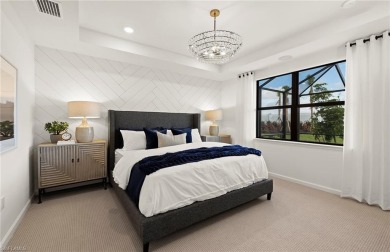 This stunning Hallmark Home Plan offers three spacious bedrooms on Valencia Golf and Country Club in Florida - for sale on GolfHomes.com, golf home, golf lot