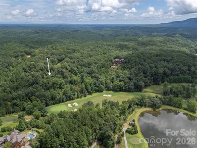 Private lot with mountain & golf course views in the highly on Brights Creek Golf Course in North Carolina - for sale on GolfHomes.com, golf home, golf lot