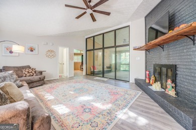 Completely renovated waterfront ranch home with a fully finished on Turtle Cove Golf Course in Georgia - for sale on GolfHomes.com, golf home, golf lot