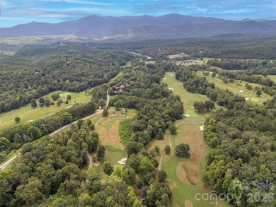 Private lot with mountain & golf course views in the highly on Brights Creek Golf Course in North Carolina - for sale on GolfHomes.com, golf home, golf lot