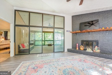 Completely renovated waterfront ranch home with a fully finished on Turtle Cove Golf Course in Georgia - for sale on GolfHomes.com, golf home, golf lot
