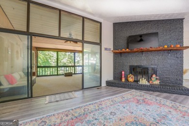 Completely renovated waterfront ranch home with a fully finished on Turtle Cove Golf Course in Georgia - for sale on GolfHomes.com, golf home, golf lot