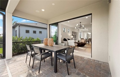 This stunning Hallmark Home Plan offers three spacious bedrooms on Valencia Golf and Country Club in Florida - for sale on GolfHomes.com, golf home, golf lot