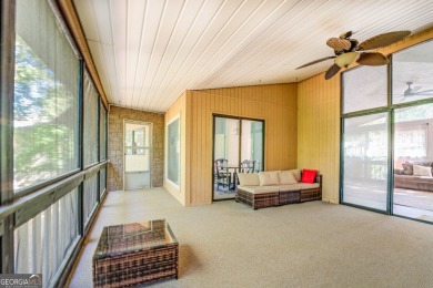 Completely renovated waterfront ranch home with a fully finished on Turtle Cove Golf Course in Georgia - for sale on GolfHomes.com, golf home, golf lot