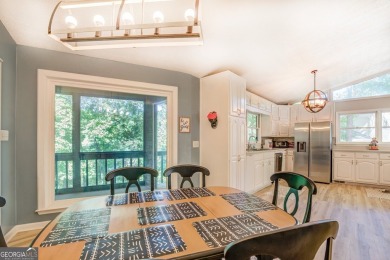 Completely renovated waterfront ranch home with a fully finished on Turtle Cove Golf Course in Georgia - for sale on GolfHomes.com, golf home, golf lot