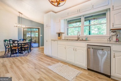 Completely renovated waterfront ranch home with a fully finished on Turtle Cove Golf Course in Georgia - for sale on GolfHomes.com, golf home, golf lot