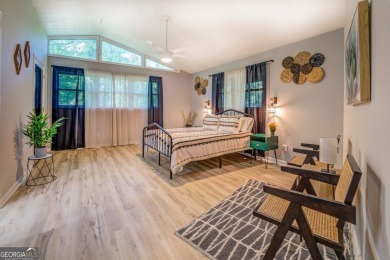 Completely renovated waterfront ranch home with a fully finished on Turtle Cove Golf Course in Georgia - for sale on GolfHomes.com, golf home, golf lot