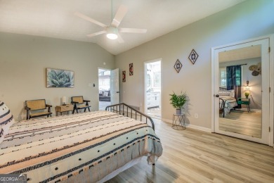 Completely renovated waterfront ranch home with a fully finished on Turtle Cove Golf Course in Georgia - for sale on GolfHomes.com, golf home, golf lot