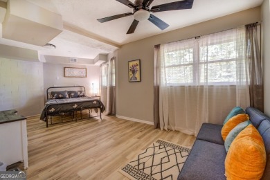 Completely renovated waterfront ranch home with a fully finished on Turtle Cove Golf Course in Georgia - for sale on GolfHomes.com, golf home, golf lot