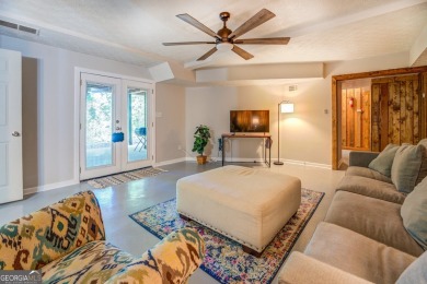Completely renovated waterfront ranch home with a fully finished on Turtle Cove Golf Course in Georgia - for sale on GolfHomes.com, golf home, golf lot
