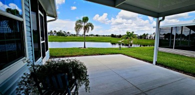 Luxury water views in Unique and Prestigious 55 + Riverside Golf on The Riverside Golf Club in Florida - for sale on GolfHomes.com, golf home, golf lot