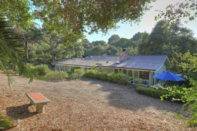 A remodeled quintessential Hope Ranch cottage set on a quiet on La Cumbre Country Club in California - for sale on GolfHomes.com, golf home, golf lot