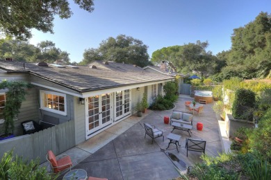 A remodeled quintessential Hope Ranch cottage set on a quiet on La Cumbre Country Club in California - for sale on GolfHomes.com, golf home, golf lot