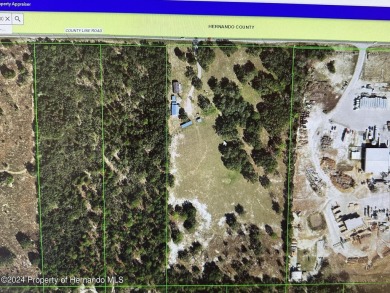 NEARLY 20 ACRES(19.5 ACRES) APPROX 600' FRONTAGE. MINUTES TO on Seven Hills Golfers Club in Florida - for sale on GolfHomes.com, golf home, golf lot