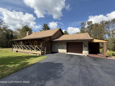 Immaculate Log Cabin in Pocono Farms Country Club Association - on Pocono Farms Country Club in Pennsylvania - for sale on GolfHomes.com, golf home, golf lot