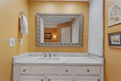 This chic Waterford end unit villa is ideally located to offer on Shipyard Golf Club in South Carolina - for sale on GolfHomes.com, golf home, golf lot