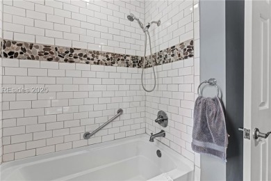 This chic Waterford end unit villa is ideally located to offer on Shipyard Golf Club in South Carolina - for sale on GolfHomes.com, golf home, golf lot