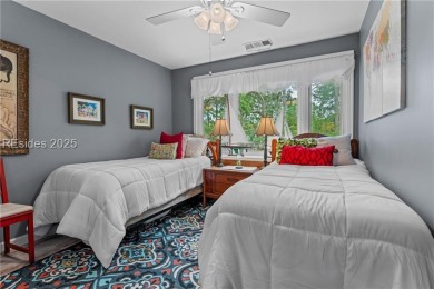 This chic Waterford end unit villa is ideally located to offer on Shipyard Golf Club in South Carolina - for sale on GolfHomes.com, golf home, golf lot