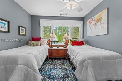 This chic Waterford end unit villa is ideally located to offer on Shipyard Golf Club in South Carolina - for sale on GolfHomes.com, golf home, golf lot