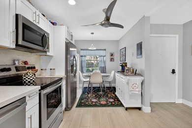 This beautifully redone two-bedroom, two-bath condo offers a on Hunters Run Golf and Country Club in Florida - for sale on GolfHomes.com, golf home, golf lot