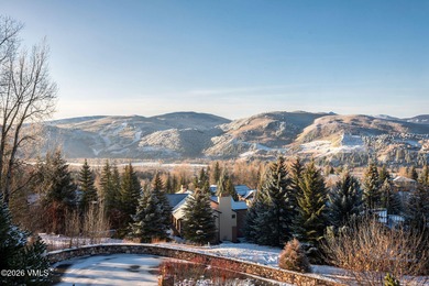 Tucked at the entrance of a quiet cul-de-sac on coveted Mesquite on Sonnenalp Golf Club in Colorado - for sale on GolfHomes.com, golf home, golf lot