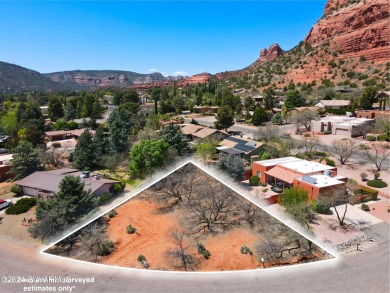 Discover the perfect canvas for your dream home in the heart of on Oakcreek Country Club in Arizona - for sale on GolfHomes.com, golf home, golf lot