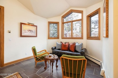 Tucked at the entrance of a quiet cul-de-sac on coveted Mesquite on Sonnenalp Golf Club in Colorado - for sale on GolfHomes.com, golf home, golf lot