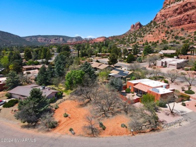 Discover the perfect canvas for your dream home in the heart of on Oakcreek Country Club in Arizona - for sale on GolfHomes.com, golf home, golf lot