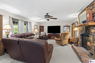 Experience tranquility and comfort in Brandenburg's premier on Doe Valley Country Club in Kentucky - for sale on GolfHomes.com, golf home, golf lot