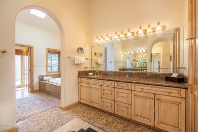 Tucked at the entrance of a quiet cul-de-sac on coveted Mesquite on Sonnenalp Golf Club in Colorado - for sale on GolfHomes.com, golf home, golf lot