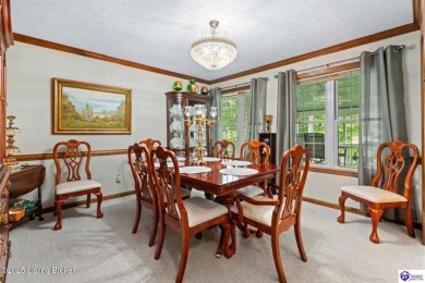 Experience tranquility and comfort in Brandenburg's premier on Doe Valley Country Club in Kentucky - for sale on GolfHomes.com, golf home, golf lot