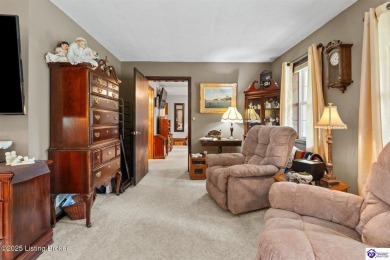 Experience tranquility and comfort in Brandenburg's premier on Doe Valley Country Club in Kentucky - for sale on GolfHomes.com, golf home, golf lot