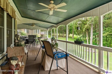 Experience tranquility and comfort in Brandenburg's premier on Doe Valley Country Club in Kentucky - for sale on GolfHomes.com, golf home, golf lot