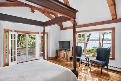 Nestled on 1.85 acres along the pristine shores of Pleasant Bay on Eastward Ho! Country Club in Massachusetts - for sale on GolfHomes.com, golf home, golf lot