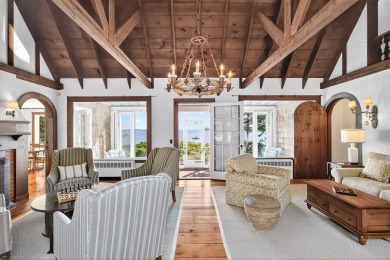 Nestled on 1.85 acres along the pristine shores of Pleasant Bay on Eastward Ho! Country Club in Massachusetts - for sale on GolfHomes.com, golf home, golf lot