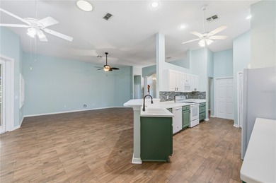 3 Bed | 2 Bath | 3 Car Garage | Golf Course Community | on Lakes of Lady Lake Golf Course in Florida - for sale on GolfHomes.com, golf home, golf lot