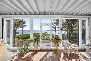 Nestled on 1.85 acres along the pristine shores of Pleasant Bay on Eastward Ho! Country Club in Massachusetts - for sale on GolfHomes.com, golf home, golf lot