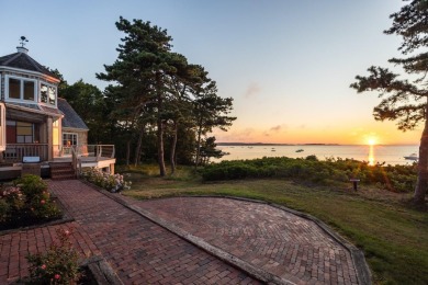 Nestled on 1.85 acres along the pristine shores of Pleasant Bay on Eastward Ho! Country Club in Massachusetts - for sale on GolfHomes.com, golf home, golf lot