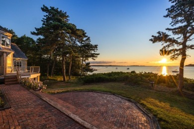 Nestled on 1.85 acres along the pristine shores of Pleasant Bay on Eastward Ho! Country Club in Massachusetts - for sale on GolfHomes.com, golf home, golf lot