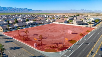 Prime 1.67-acre commercial corner lot with over 300 feet of on Desert Lakes Golf Course in Arizona - for sale on GolfHomes.com, golf home, golf lot